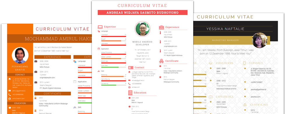 Cara membuat CV Profesional agar diterima kerja