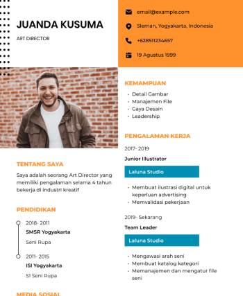 Contoh CV SMK Multimedia